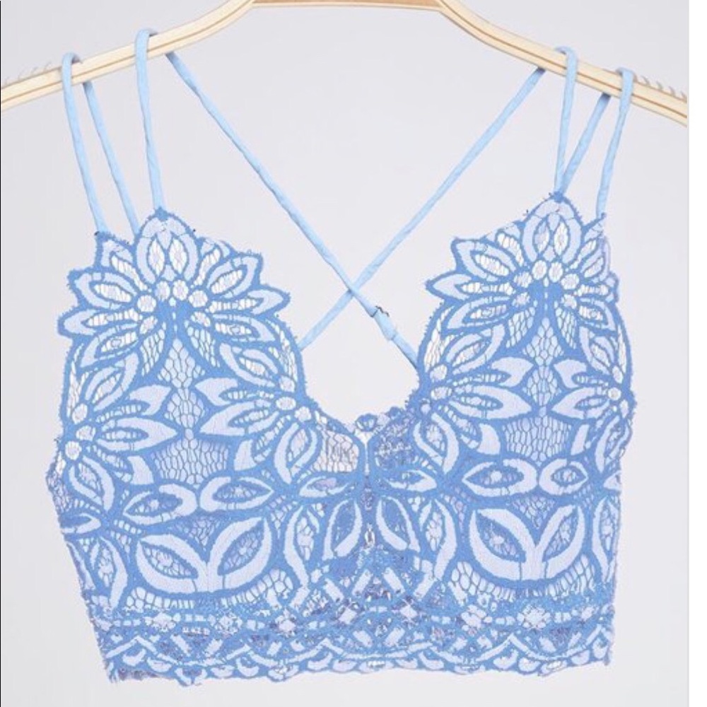 Sky blue bralette